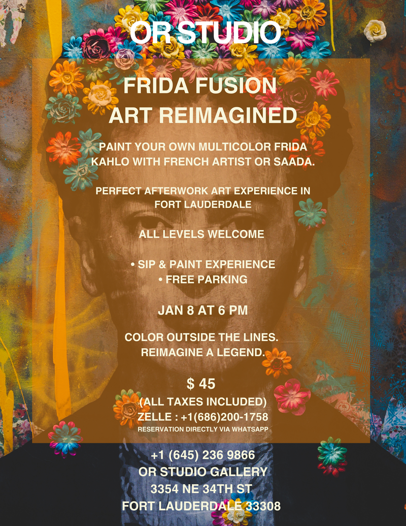 Frida Fusion Sip & Paint