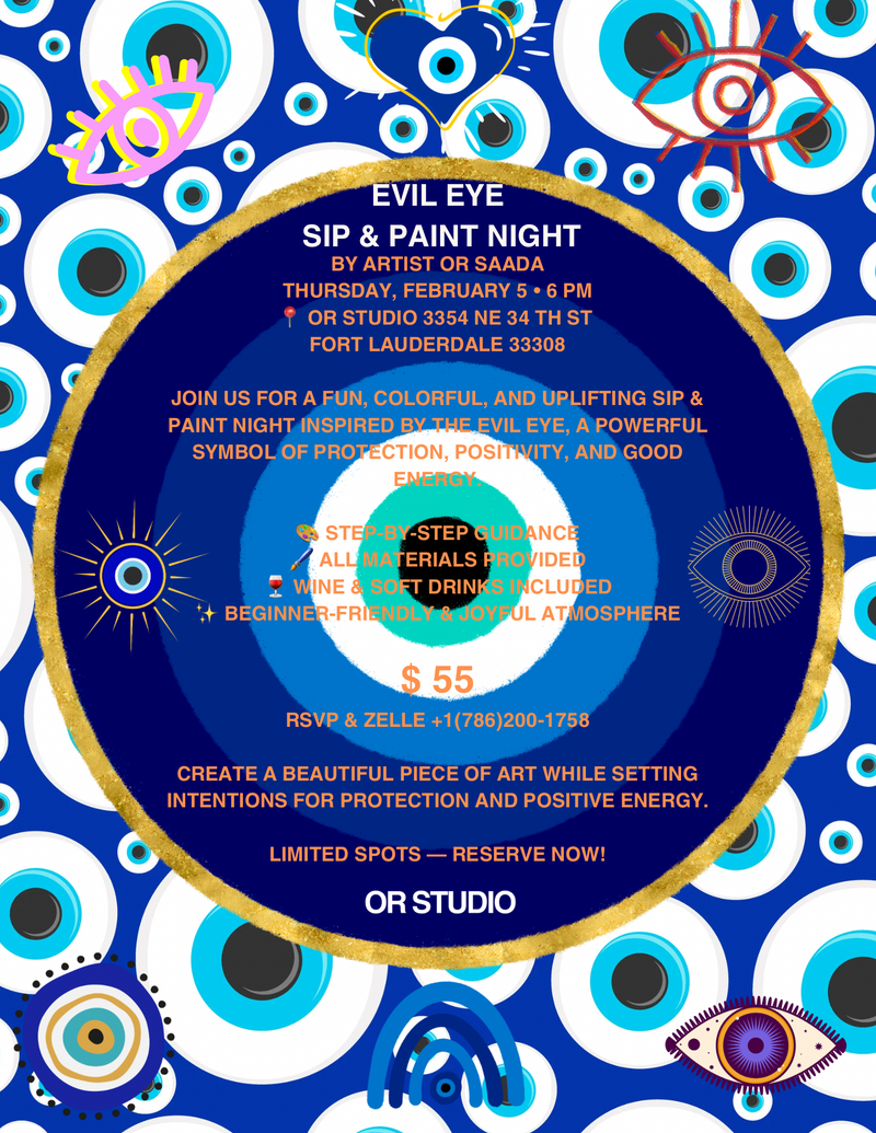 Evil Eye Paint Night