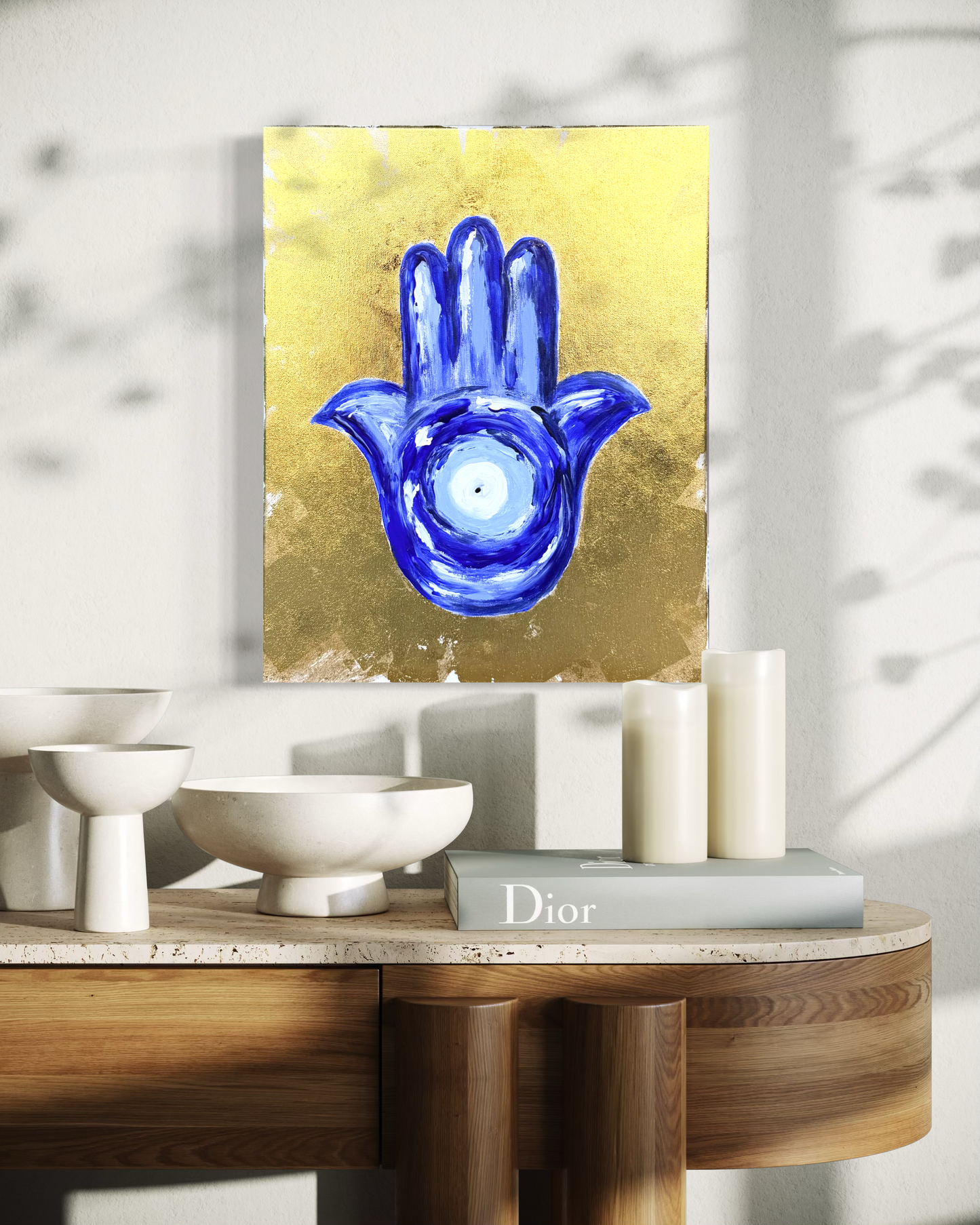 GOLD HAMSA