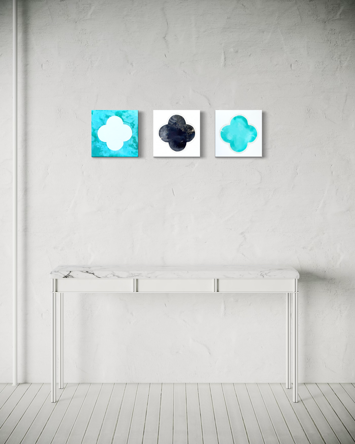MINI CHANCE  Turquoise Background